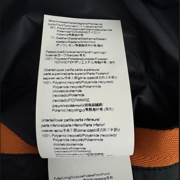 Hugo Boss Orange Oden Quilted Puffer Jacket Coat Dark Navy Blue Men 44R L - Picture 2 of 13